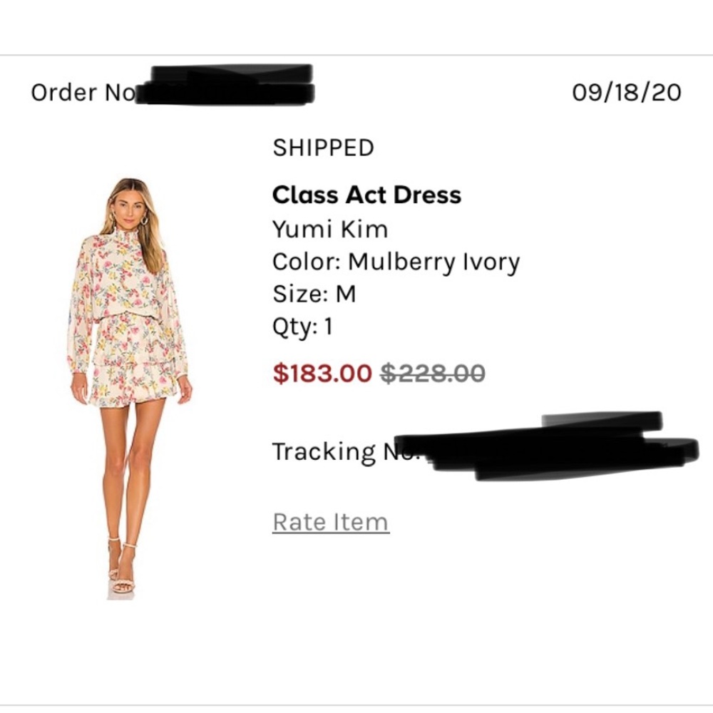 Yumi Kim Class Act Dress, Medium, Mulberry Ivory